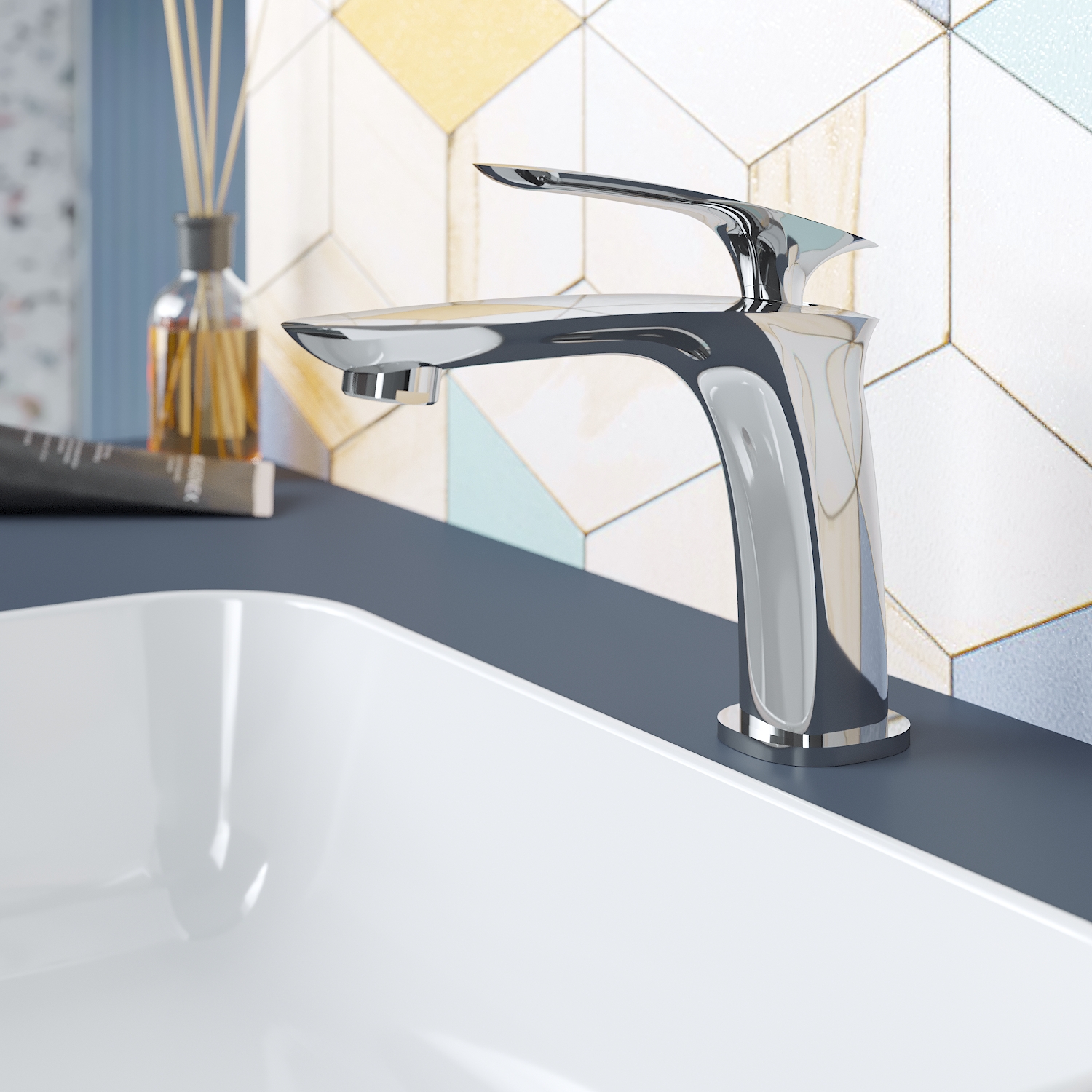 Смеситель для раковины TOKITO FUJI хром (TOK-FUJ-1011)