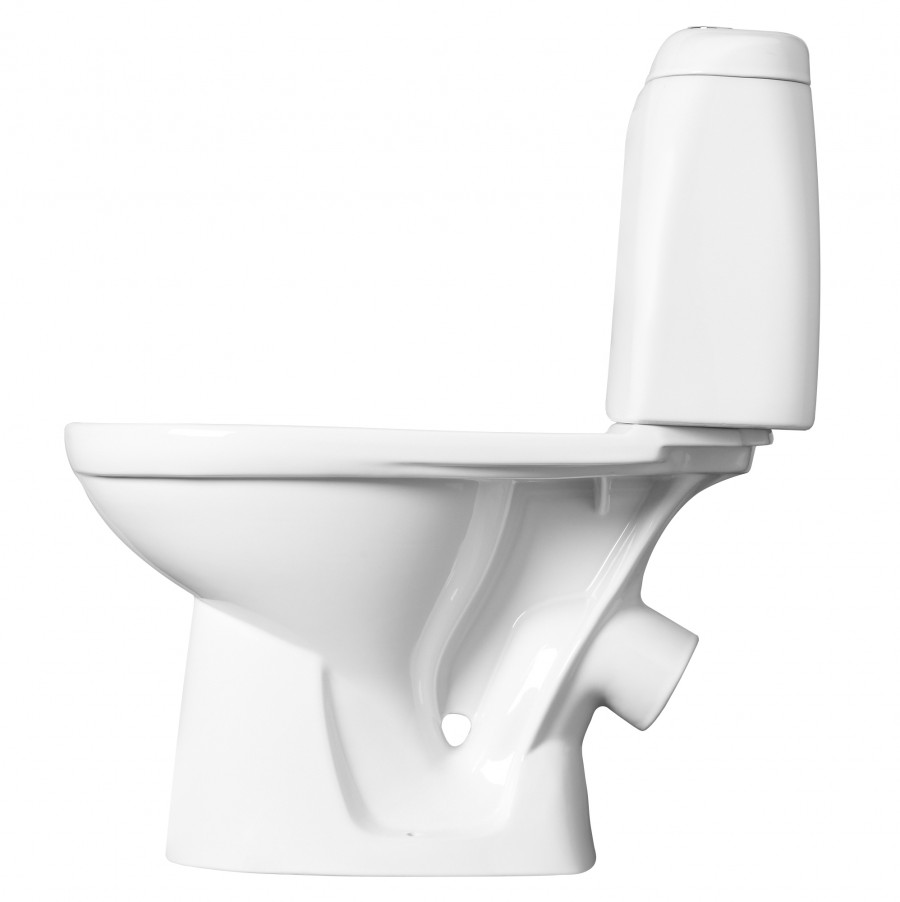 VEGA Унитаз-компакт напольный комб., нижн. подвод, косой выпуск, Dual Flush. JIKA