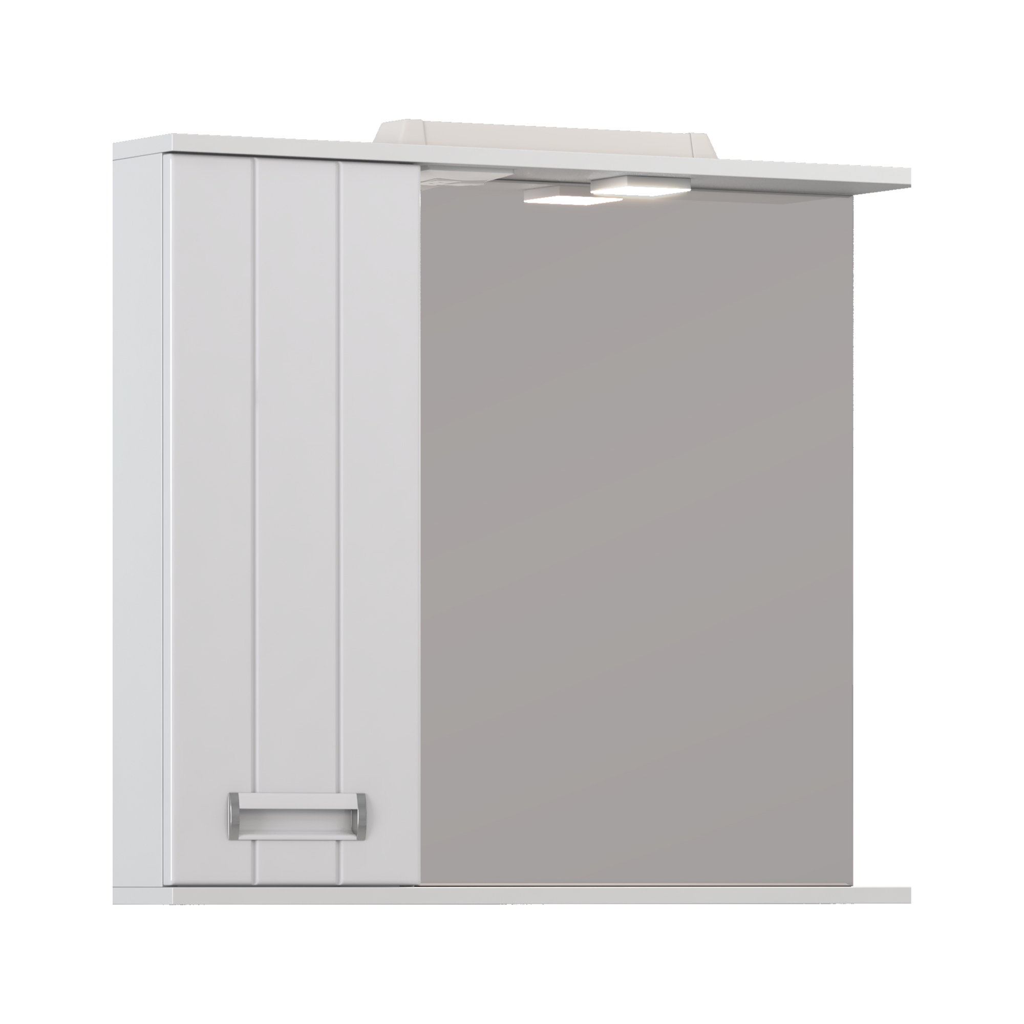 Зеркало со шкафом VIGO Diana 80 подвесное белый (z.DIA.80.L.El)