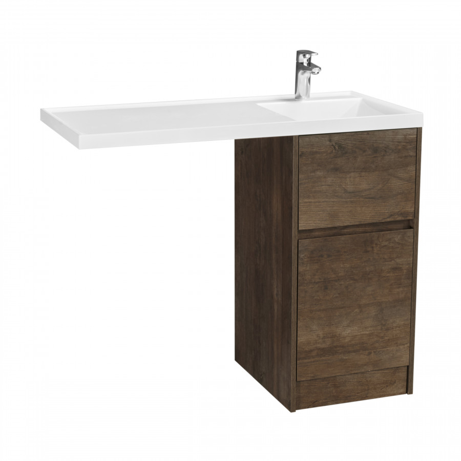 Тумба без фасада ЛОНДРИ 40 (под раковину ЛОНДРИ 105), под с/маш., дуб кантри