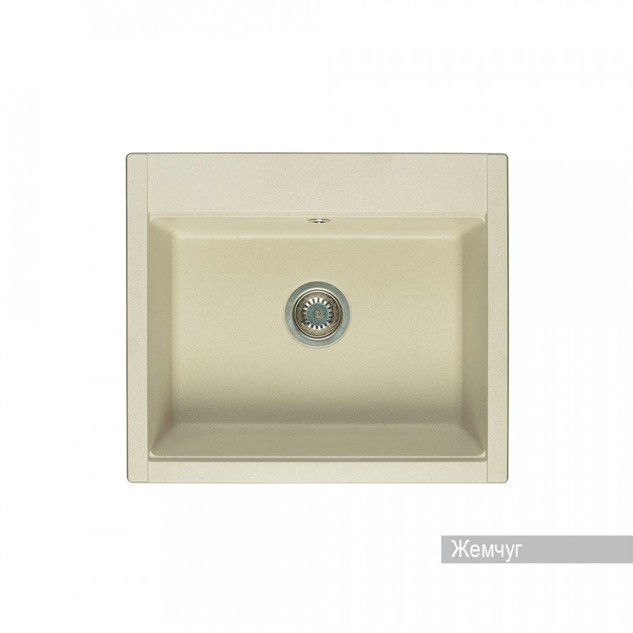 Мойка для кухни  Делия 60 602х517х218 мм, жемчуг