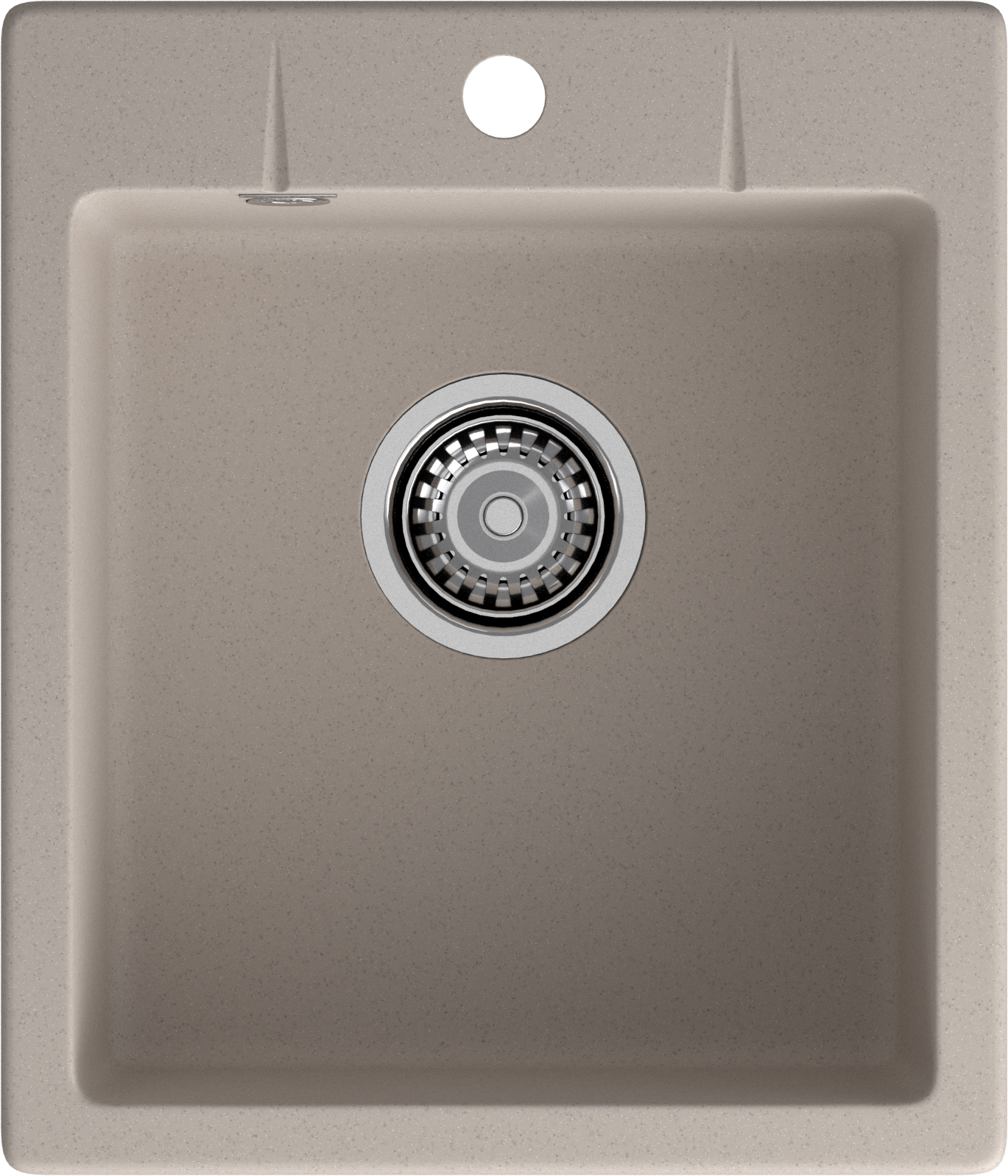 GRANFEST Мойка URBAN 242  1-чаша 420*490мм песочный арт.GF-UR-