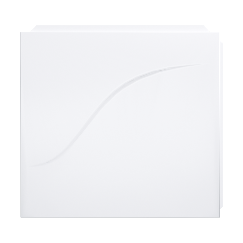 Экран для ванны боковой ALEX BAITLER 00-A0007285 670х615 мм белый