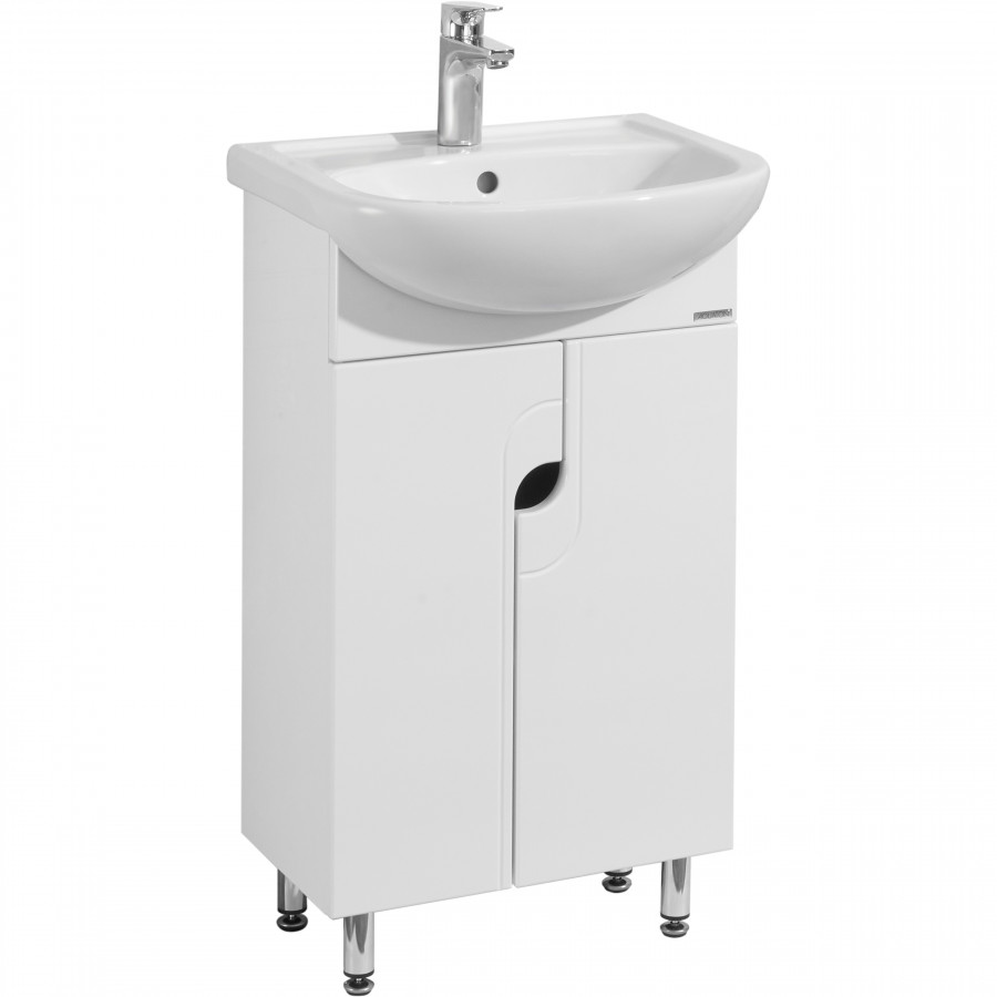 Тумба ПАНДА 50, белая (под раковину АКВАТОП 50, АКВАТОН 50)