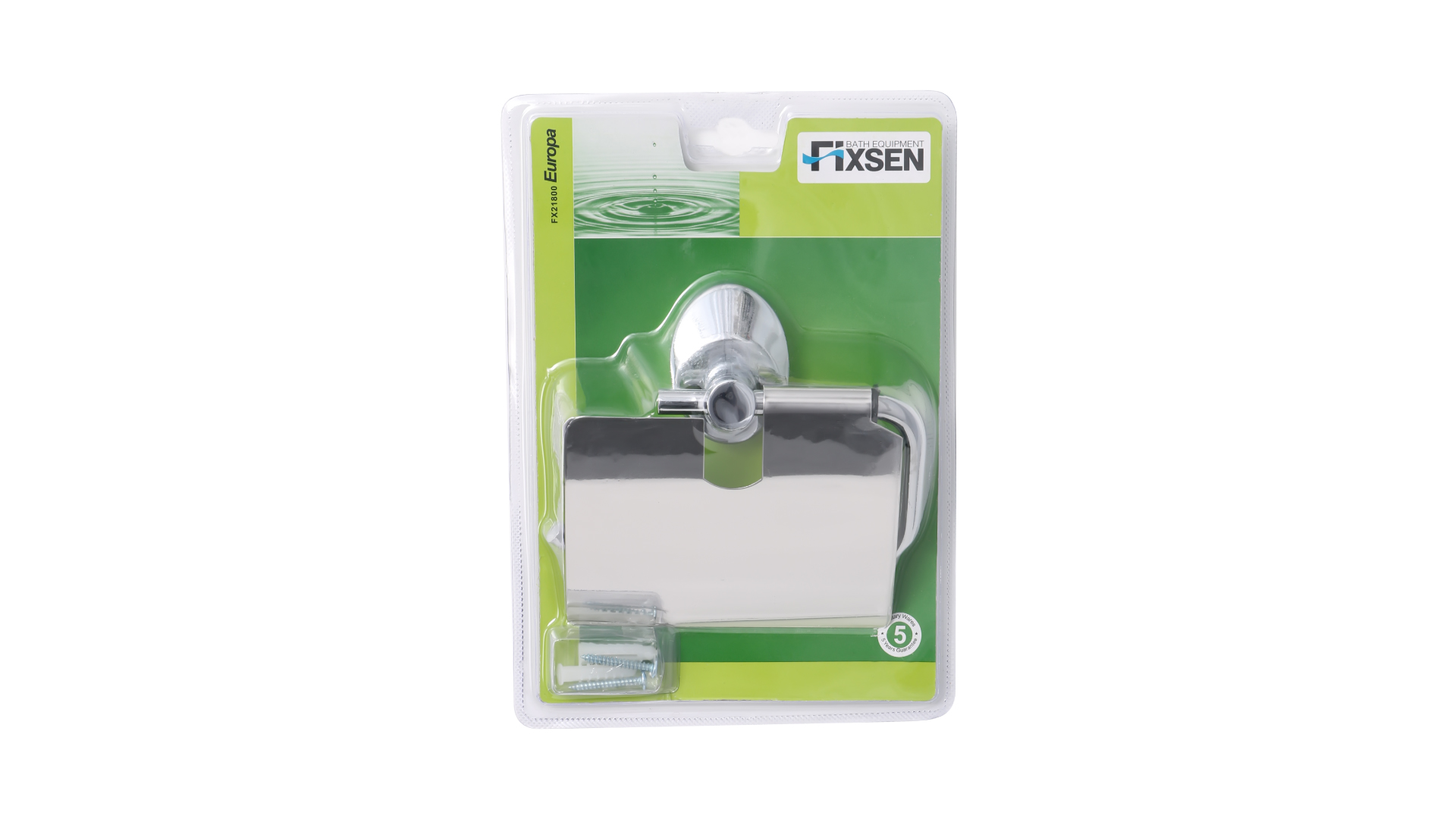 Бумагодержатель с крышкой FIXSEN Europa (FX-21810)