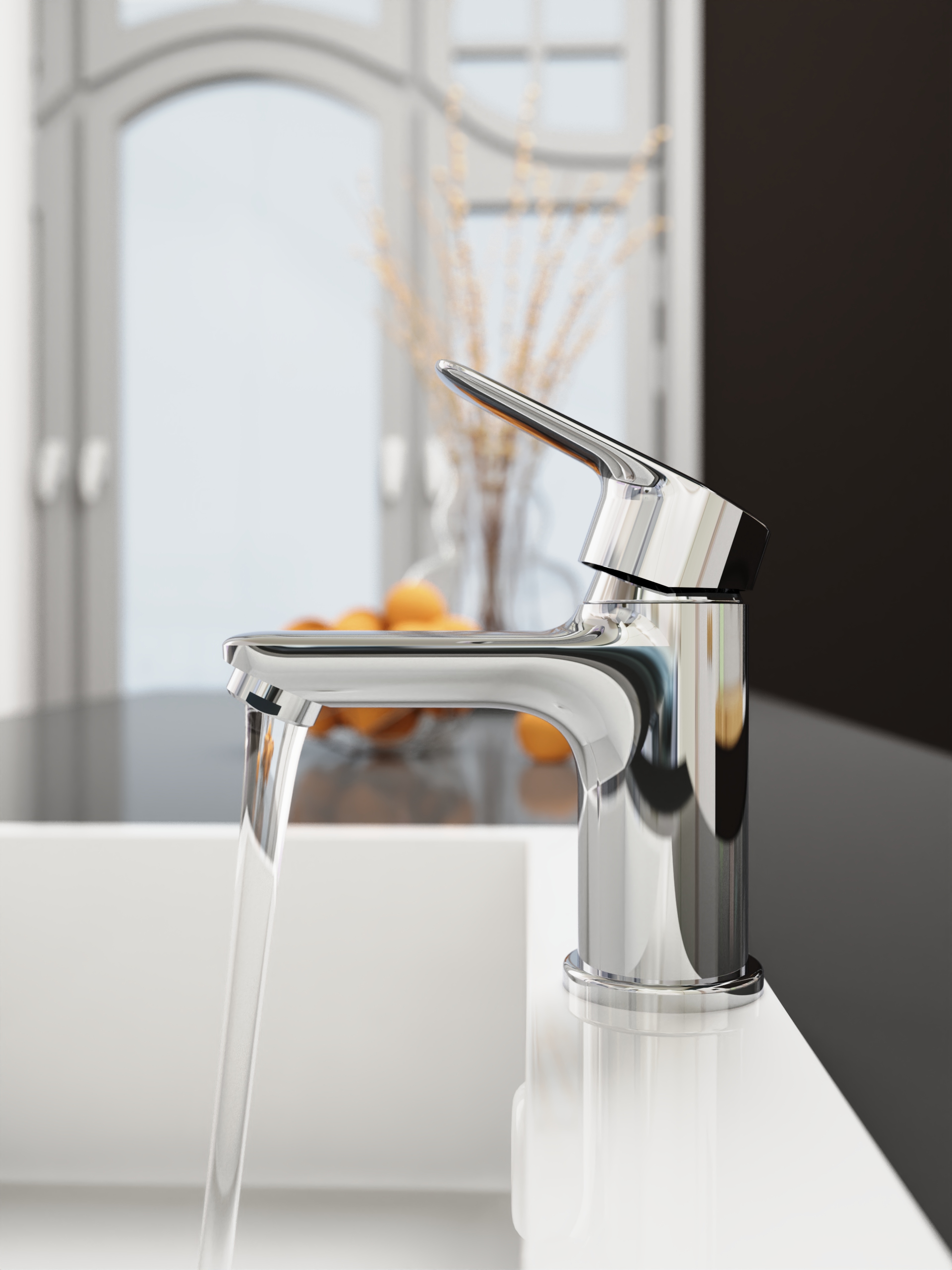 Смеситель для раковины TOKITO HAPPO хром (TOK-HAP-1011)