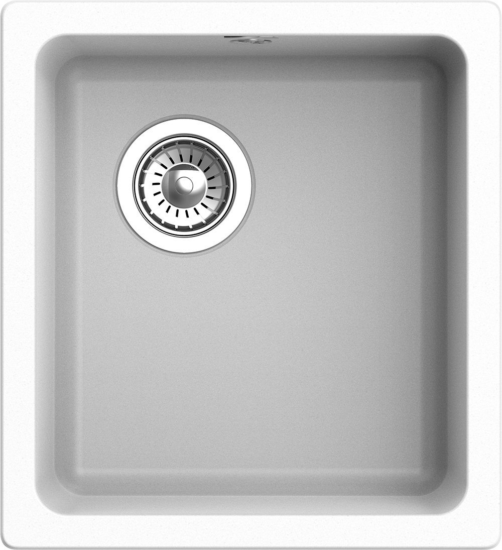 RIVELATO Мойка BERKANA 35 подст.монтаж 1-чаш 415*455 brina арт.