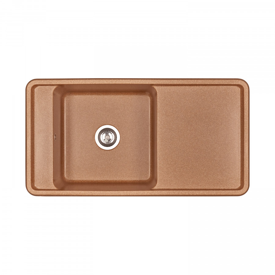 Мойка для кухни  Беллис 97 970x510x250 мм, прямоуг., терракот