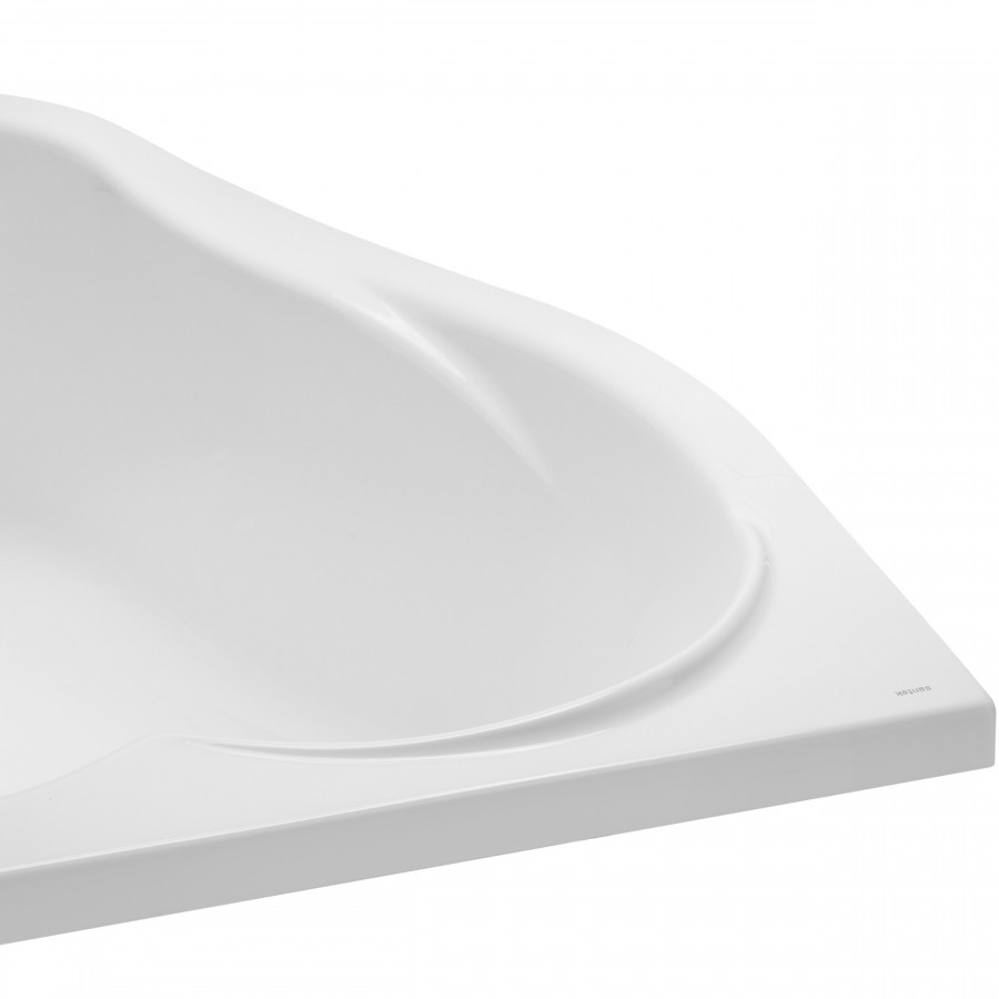 ИБИЦА XL Ванна акриловая 160х100 см., левая, без монтажного комплекта, САНТЕК