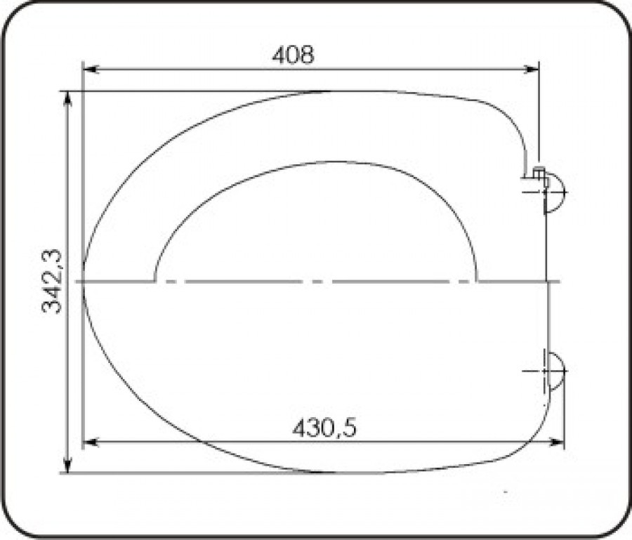 ИРИС  (ЛИГА)Сиденье для унитаза дюропл. САНТЕК