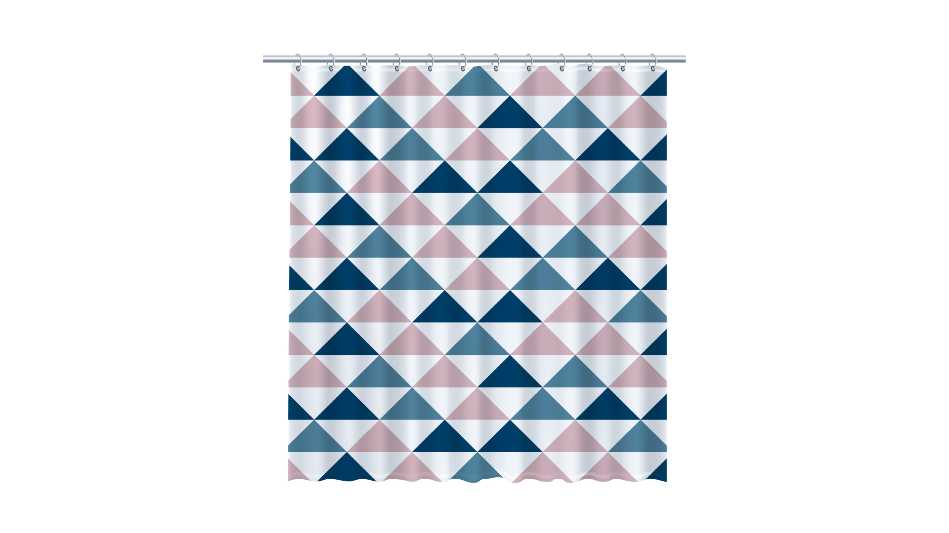 Шторка для ванной Fixsen Simple FX-1504, без колец