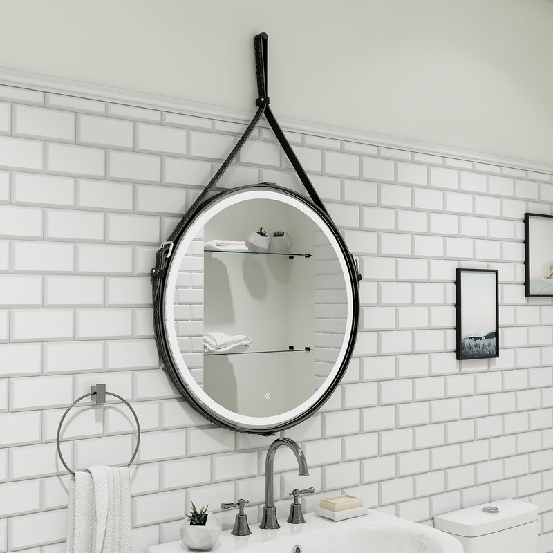 Зеркало Millenium Black D 650