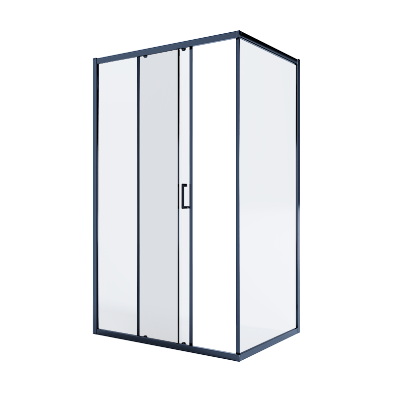 Душевой уголок ALEX BAITLER 1 серия AB14120B1 прозрачное стекло