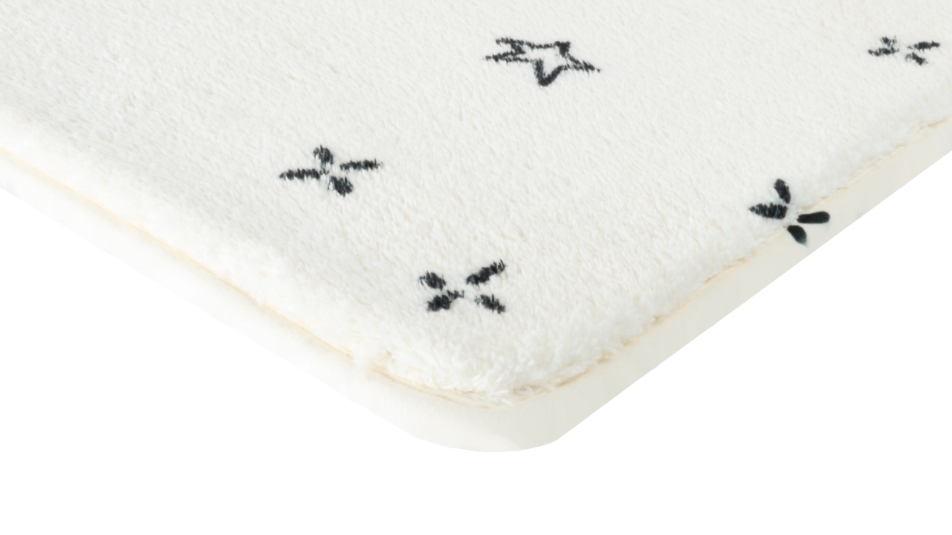 Коврик для ванной Fixsen Teddy Sky 1-ый FX-6001S, белый, 50х80см