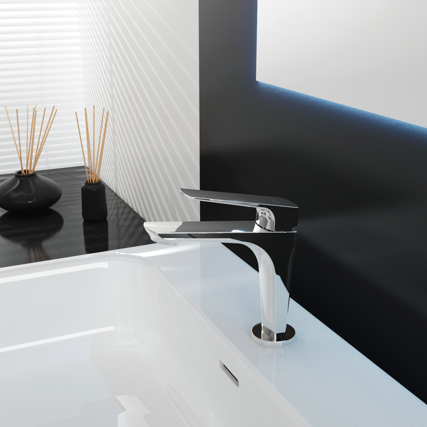 Смеситель для раковины TOKITO SENDAL хром (TOK-SEN-1011)