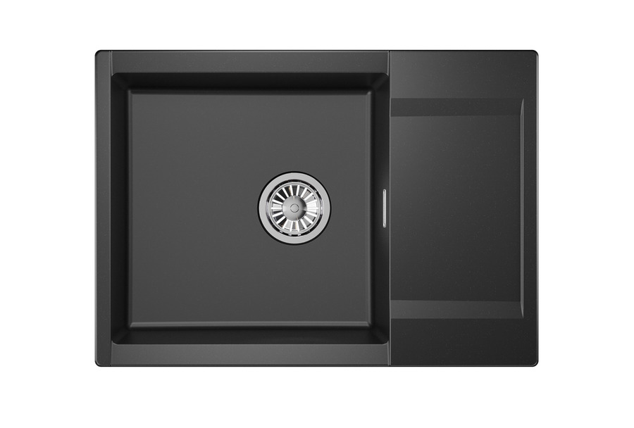 Кухонная мойка GRANULA (7003, ШВАРЦ)