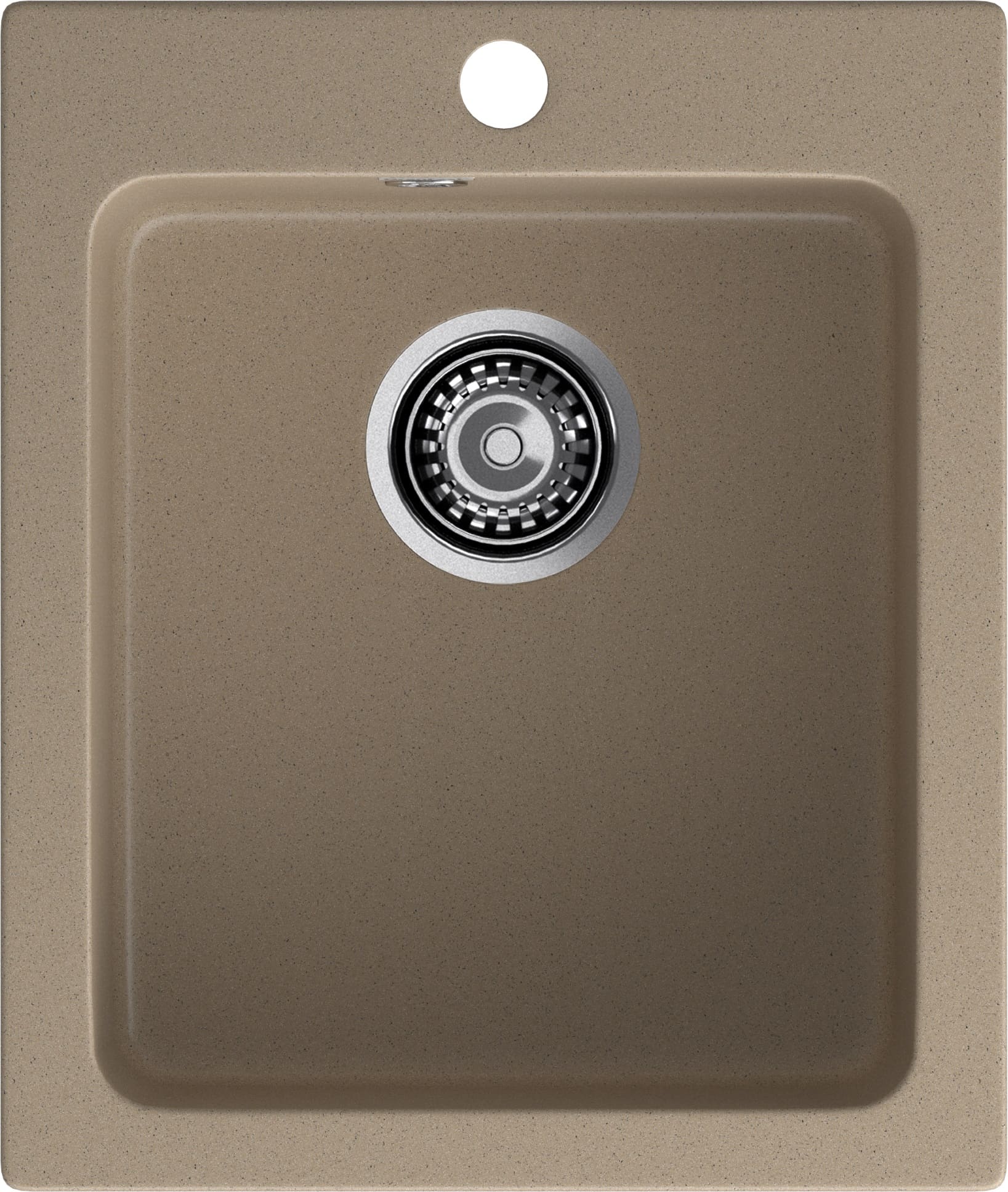 GRANFEST Мойка композит PRACTIK  GF-P--505  1-чаш. 427*505 мм  песок арт.GF-