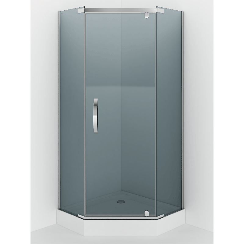 Душевой уголок ALEX BAITLER 2 серия AB25100S2 тонированное стекло