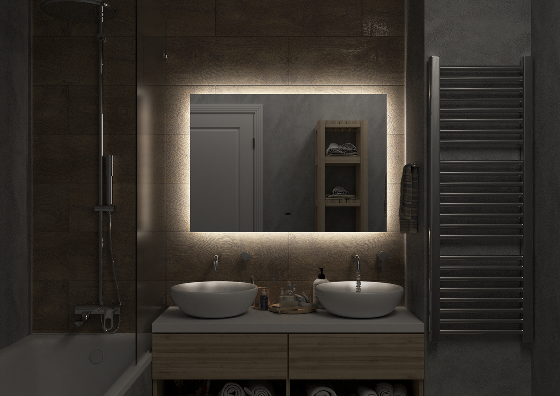 Зеркало Trezhe Led 1000х700 бесконтактный сенсор