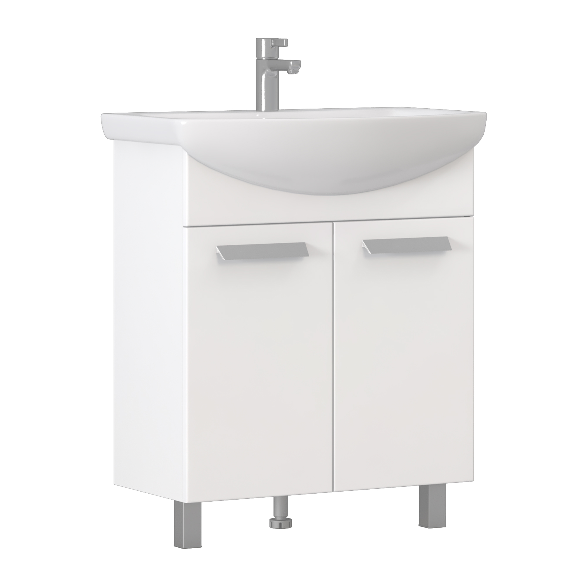 Тумба под раковину VIGO Hoska 70 напольная белый (232)