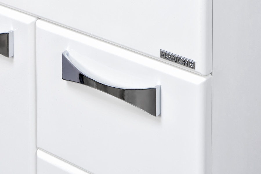 Тумба ДИОР 120, белая (под раковину АЙРИС 120, АЙРИС М 120, ПРЕМЬЕР М 120, ПРЕМЬЕР 120)