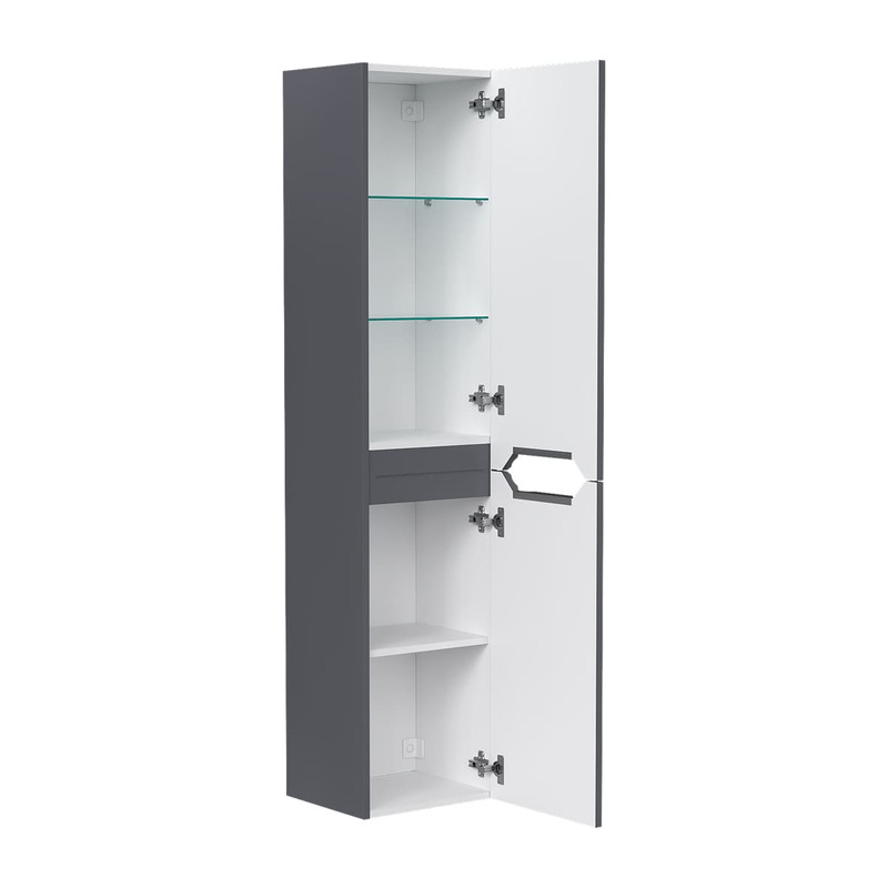 Пенал EQUIL Mirage 36 подвесной правый графит софт