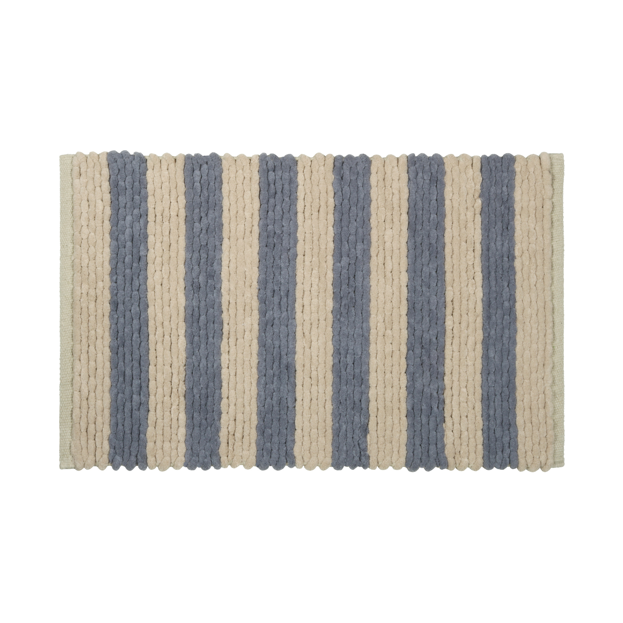 Коврик для ванной 1-ый Fixsen AMBER, FX-8040W, mix синий+бежевый, 50х80см 