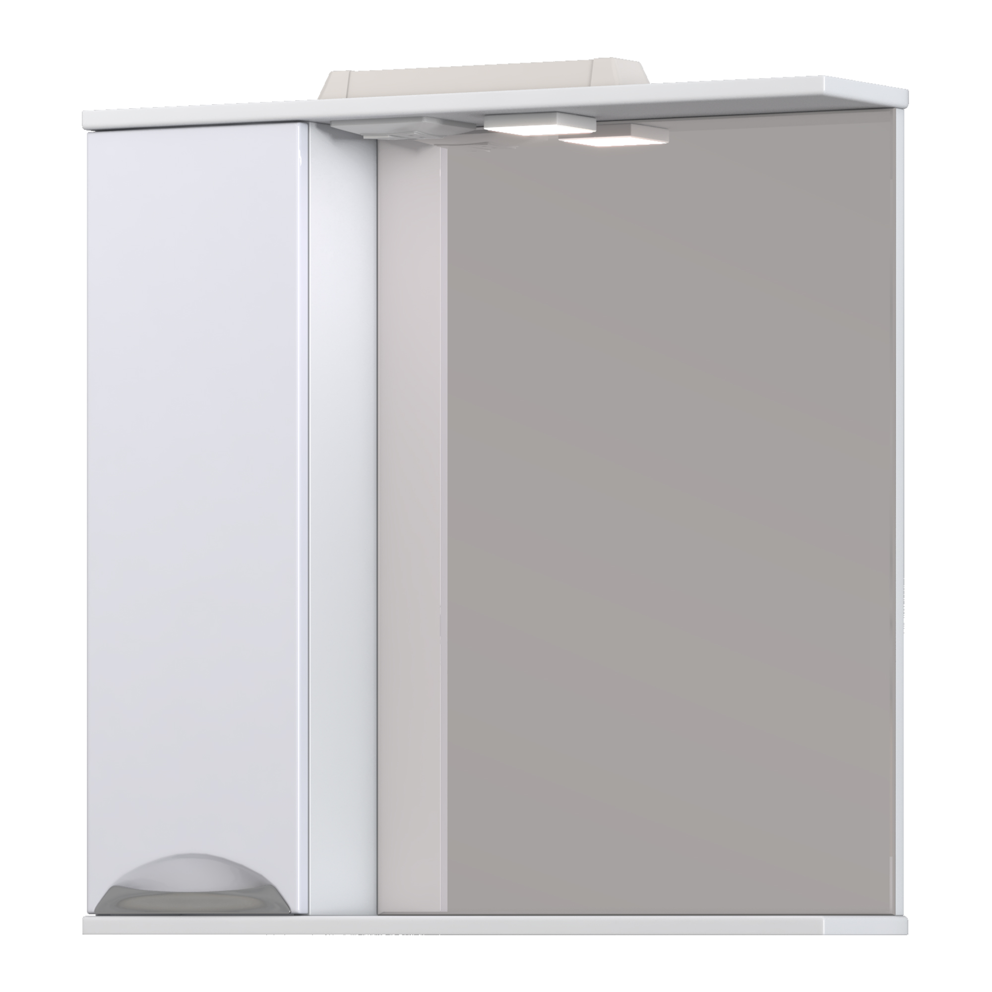 Зеркало со шкафом VIGO Callao 70 подвесное белый (z.CAL.70.L.El)