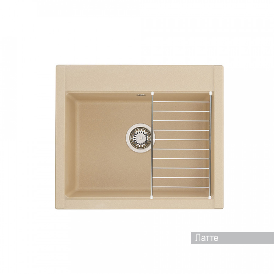 Мойка для кухни  Делия 60 602х517х218 мм, латте
