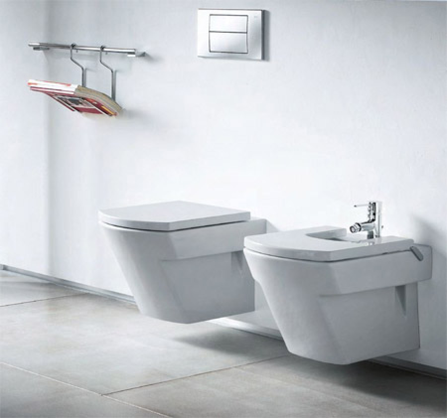 HALL Сиденье и крышка для унитаза, мягкое закрывание. ROCA