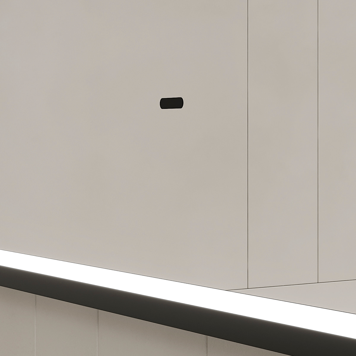 Зеркало EQUIL Lago LED 80 черный