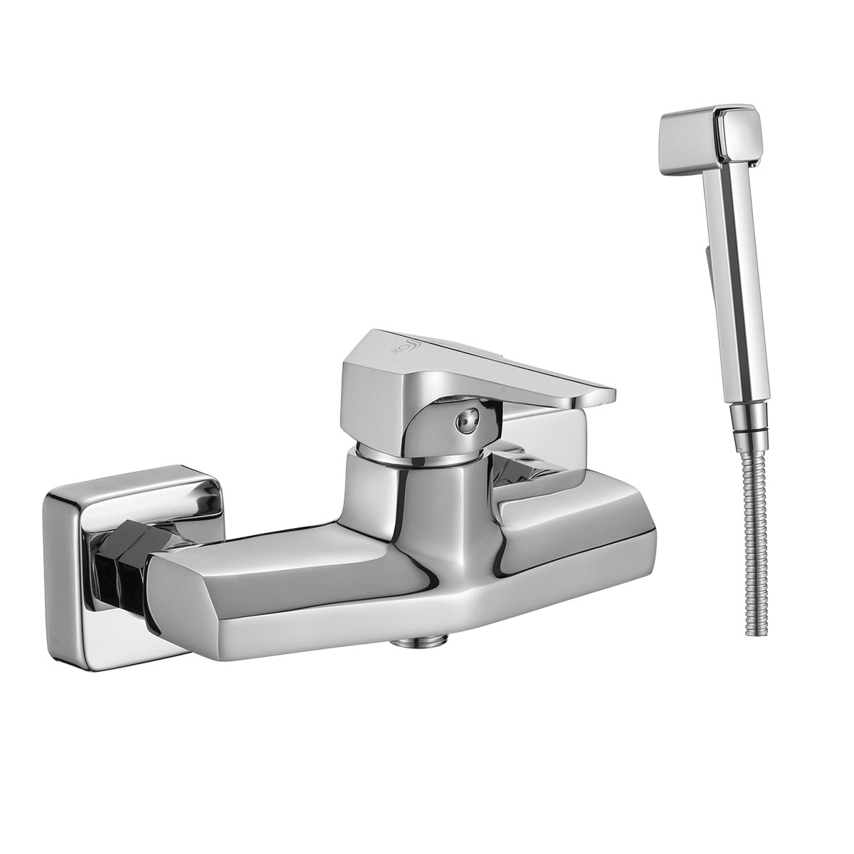 RS44 Смеситель для биде,  с гигиен. душем, р/ОД, хром, ROS, RS44-52