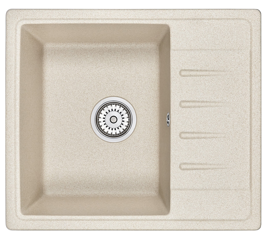 Кухонная мойка GRANULA (5803, БЕЖЕВЫЙ)