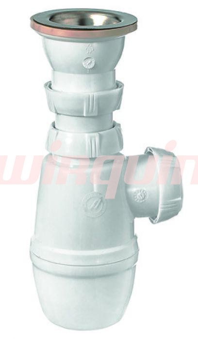 МИНОР (SM1100) Сифон 1 1/2*40, WIRQUIN