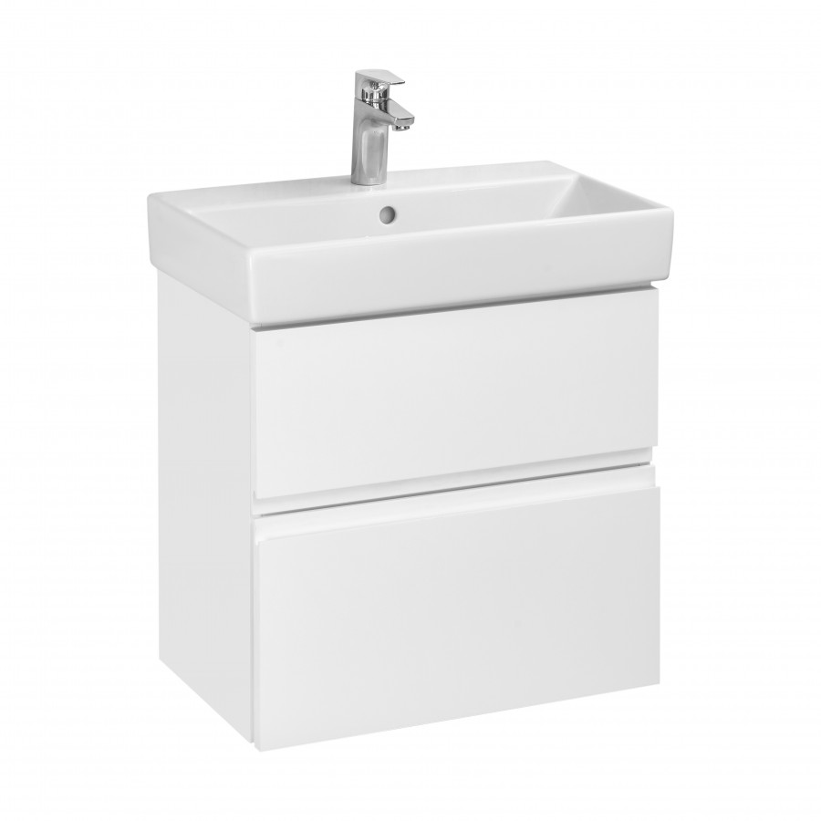 OLETA Тумба под раковину Oleta 60, 2 ящ., белый матовый