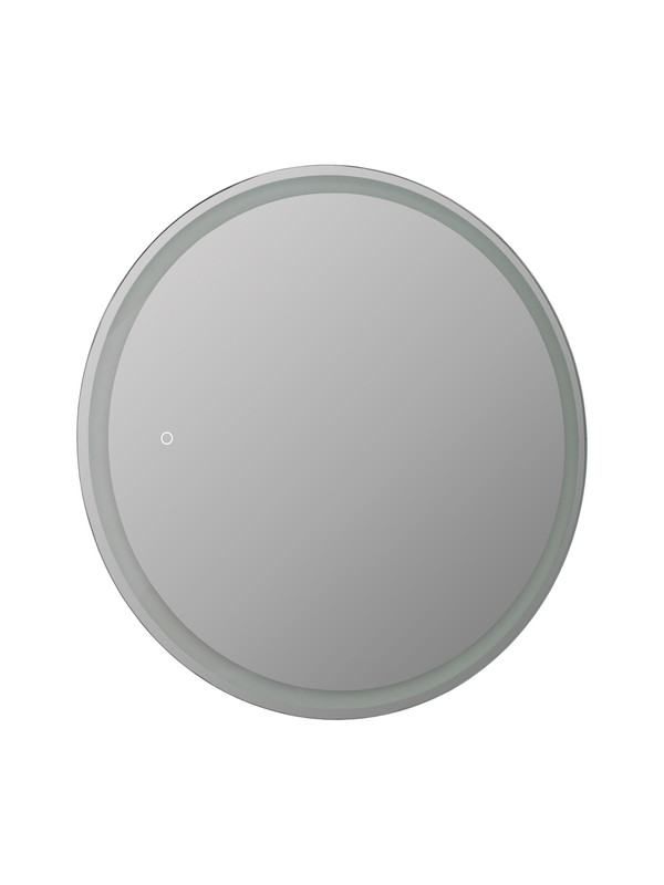 Зеркало-шкаф Torneo Black LED d 600 с подсветкой