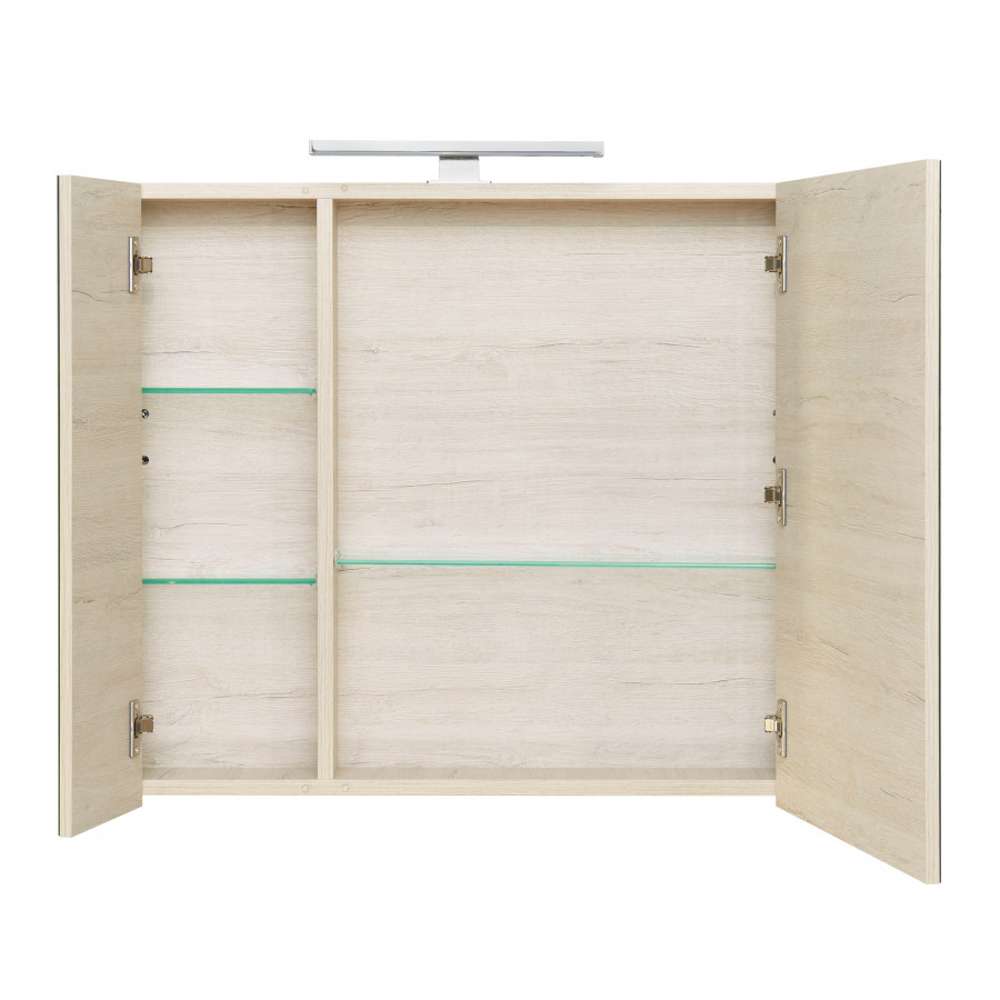 ETNA Зеркальный шкаф 80, дуб верона, ROCA