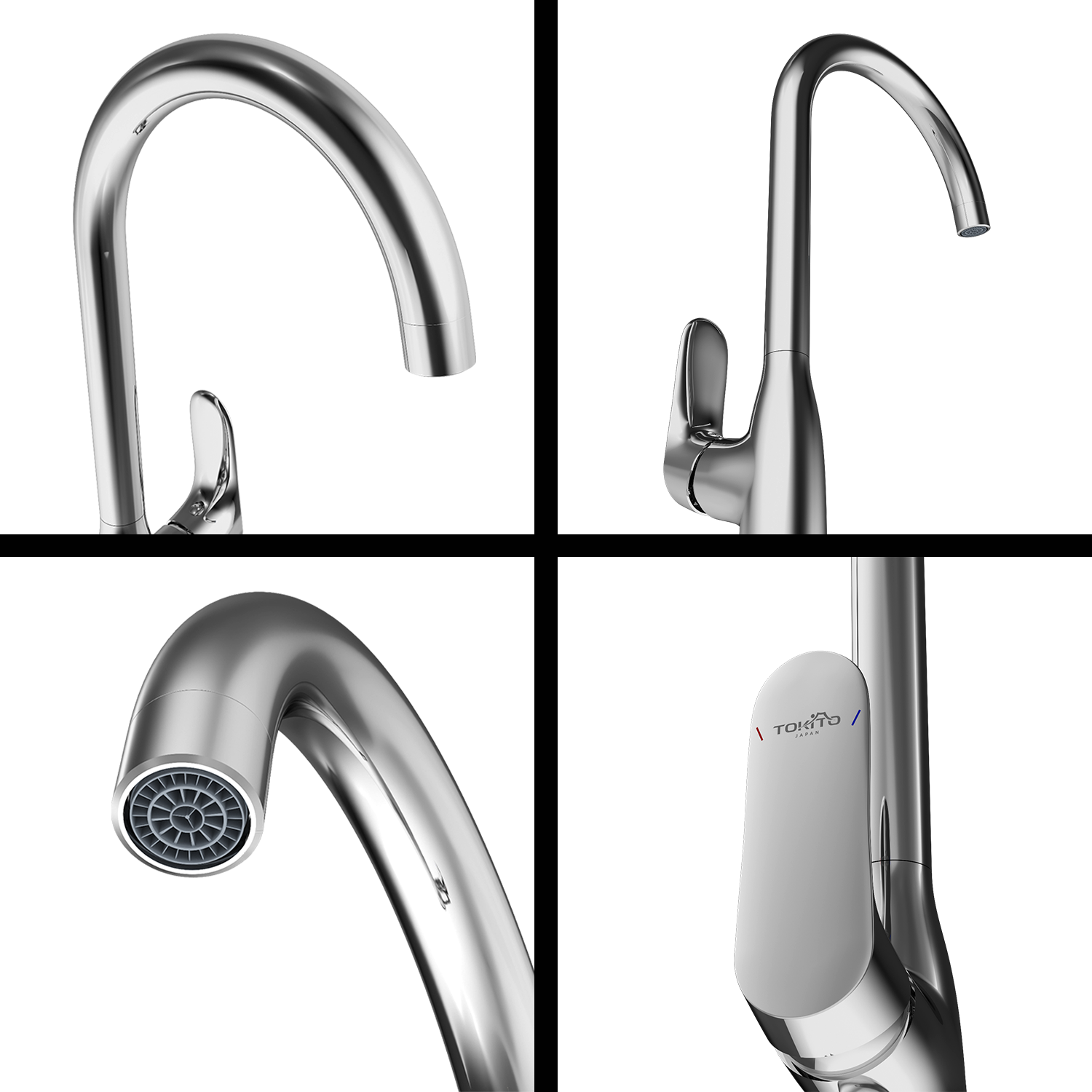 Смеситель для кухни TOKITO TAKASE хром (TOK-TAK-1013)