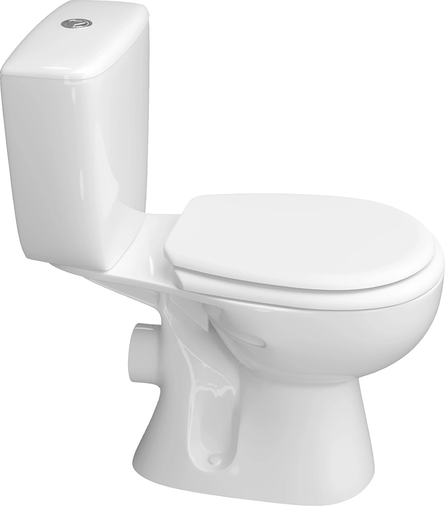 Унитаз-компакт КЕРАМИН ПОЗИТАНО МС двухрежимный, сиденье полипропилен CDB00022933 (4810531134435)