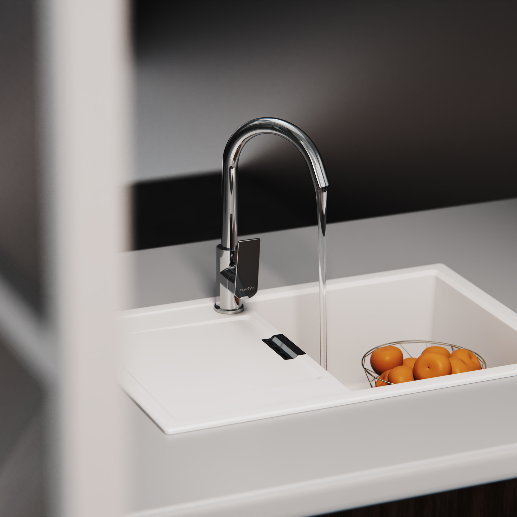Смеситель для кухни TOKITO AMA хром (TOK-AMA-1013)