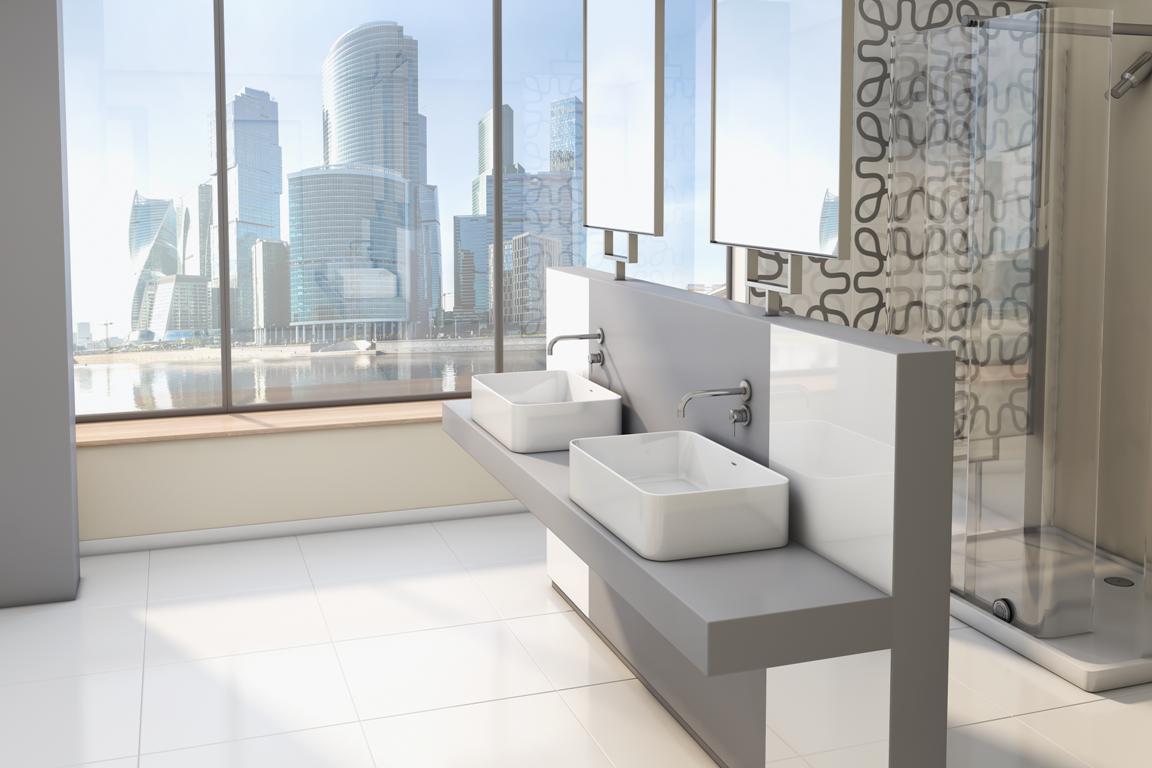 Раковина KIROVIT Олимпия 560 мебельная белый (Вн Крв33) 4640021064269