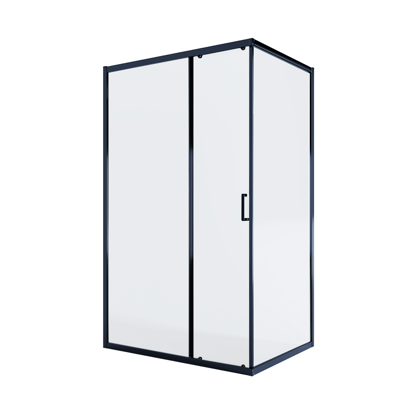 Душевой уголок ALEX BAITLER 1 серия AB14120B1 прозрачное стекло