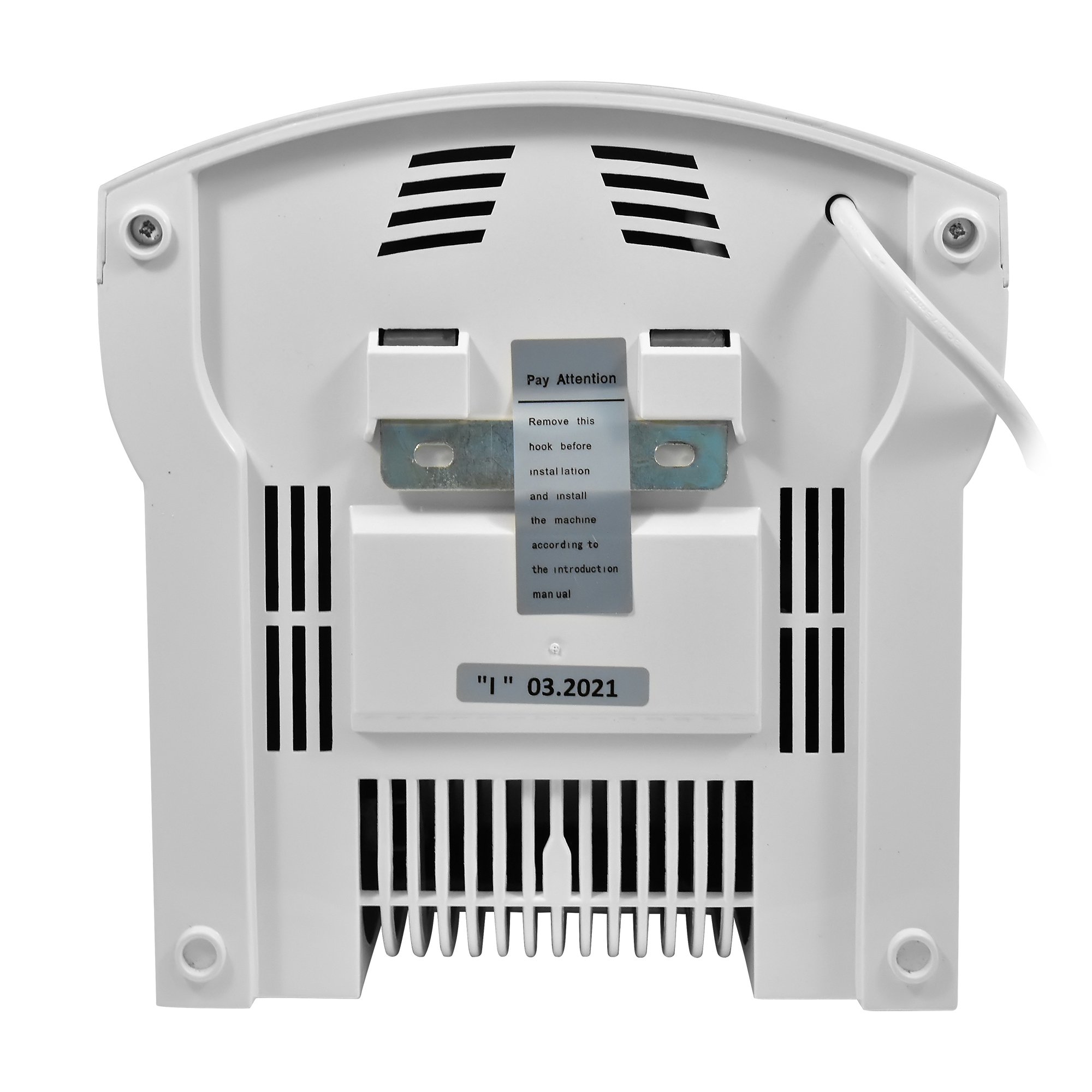 Электросушитель для рук PUFF-8820 малошумный, белый 2 кВт (1401.308)