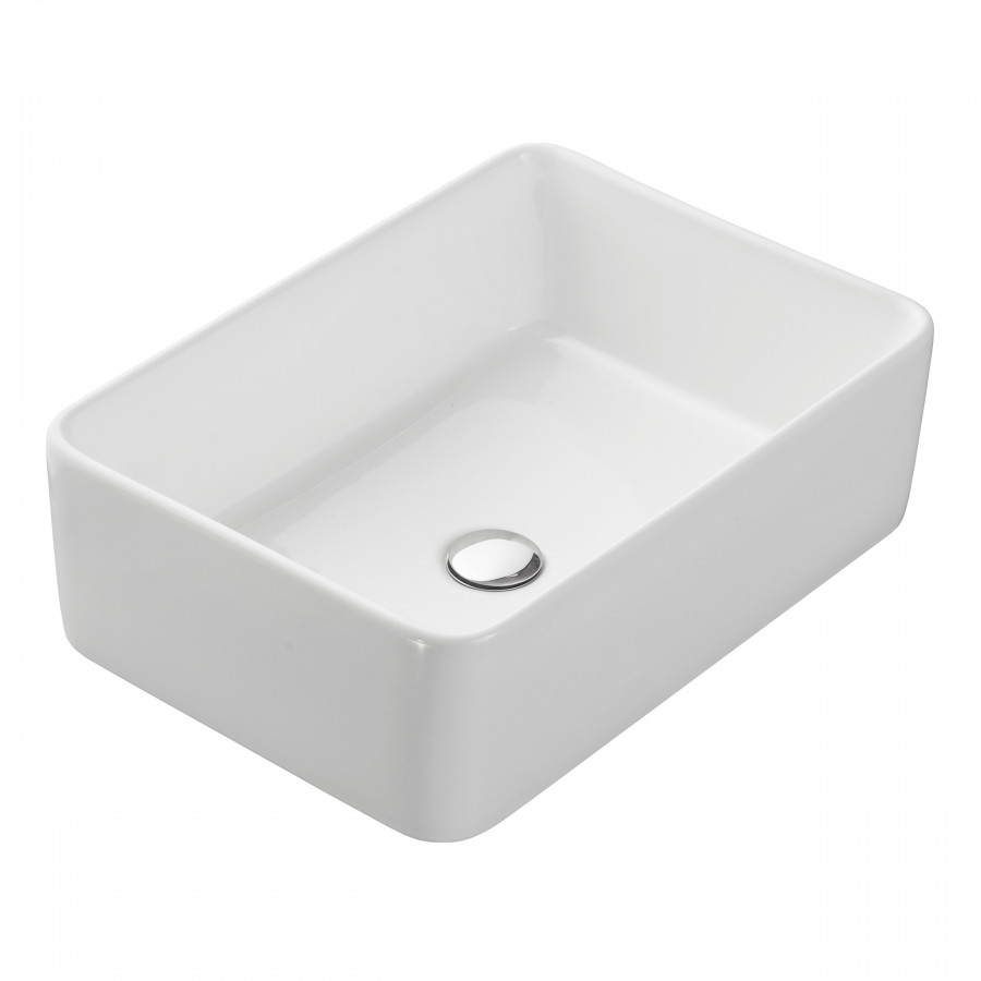 MILA раковина накладная прямоуг 350х500, ROCA