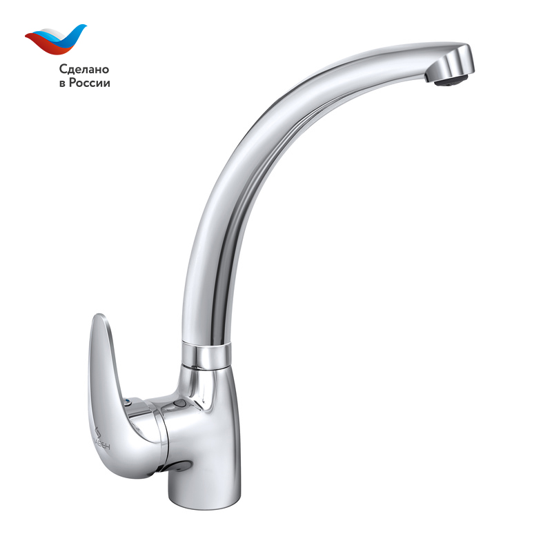 Смеситель для кухни СЛАВЕН Дача СЛ-ОД-В22 хром