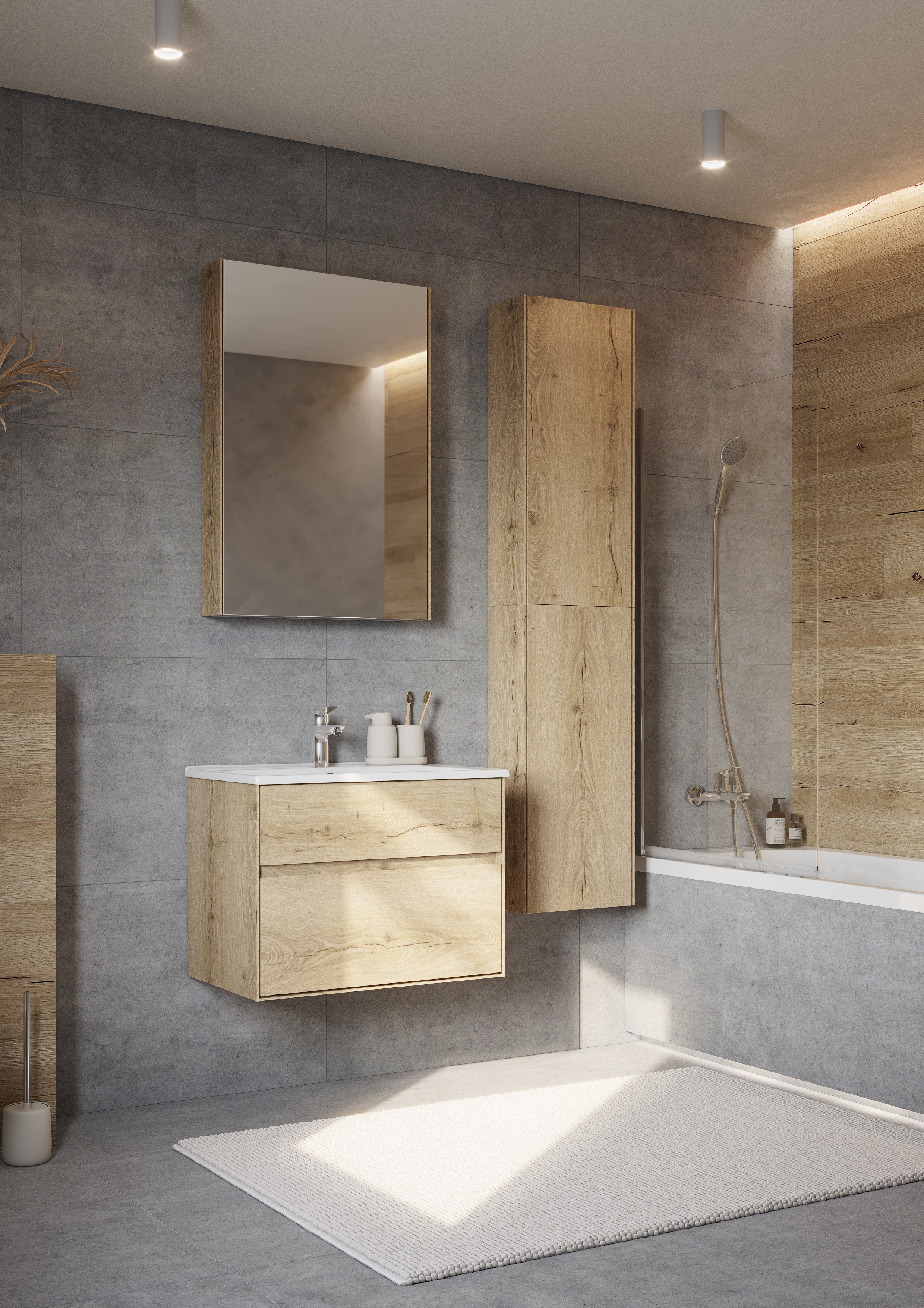 Раковина SANTEK Элина 75 мебельная белый (WH501619)