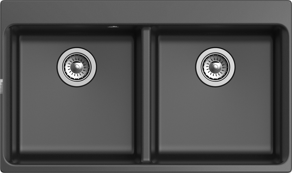 RIVELATO Мойка AXEL 90-2D  2-чаши 870*520мм antracite арт.