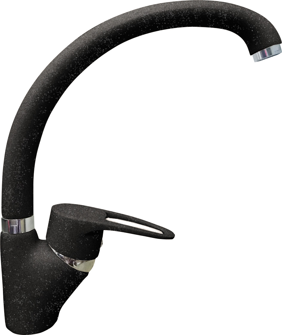 GF Смеситель для кухни боковой D-40mm (черный)