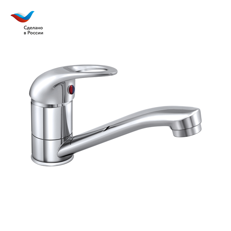 Смеситель для кухни СЛАВЕН Прораб СЛ-ОД-Р20 хром