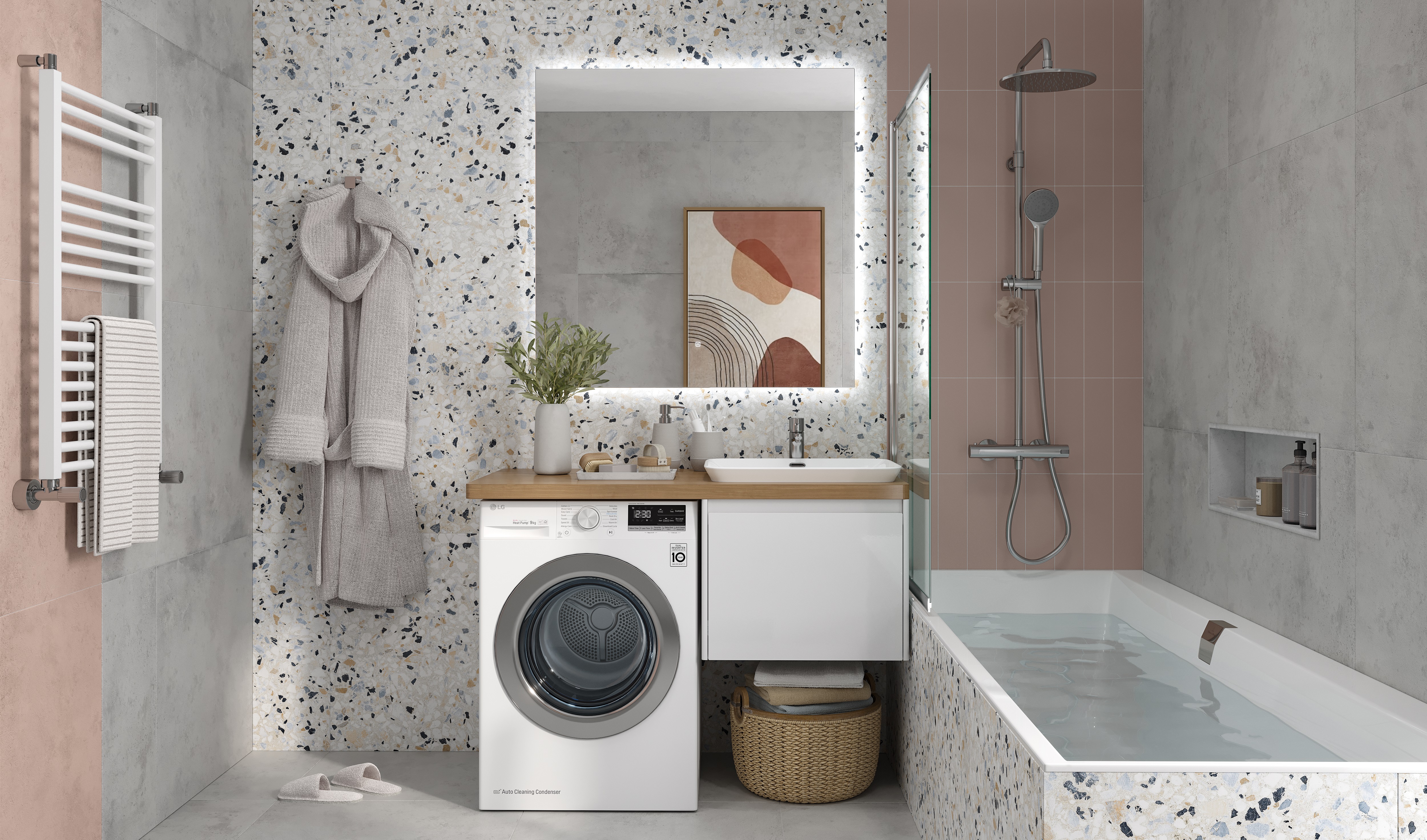 Столешница VELVEX Klaufs 1200 правая дуб французский